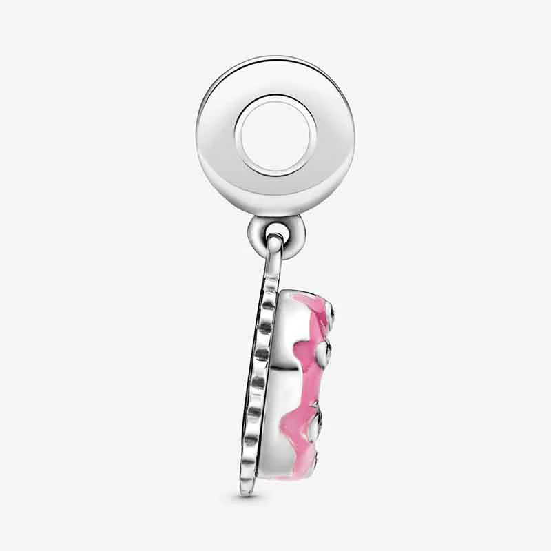 Birthday Cake Dangle Charm Hallmarked S925 Sterling Silver - Image 5