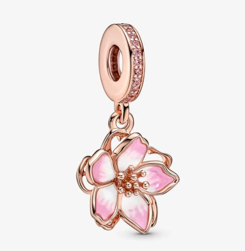 S925 Pansy Flowers Cute Caterpillar Cute Chick Butterfly Regal Crown Sterling Silver Charms Collection - Image 17